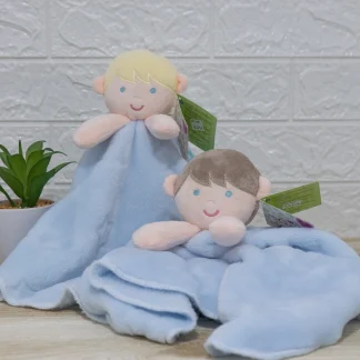 doudou carita niño rubio y moreno