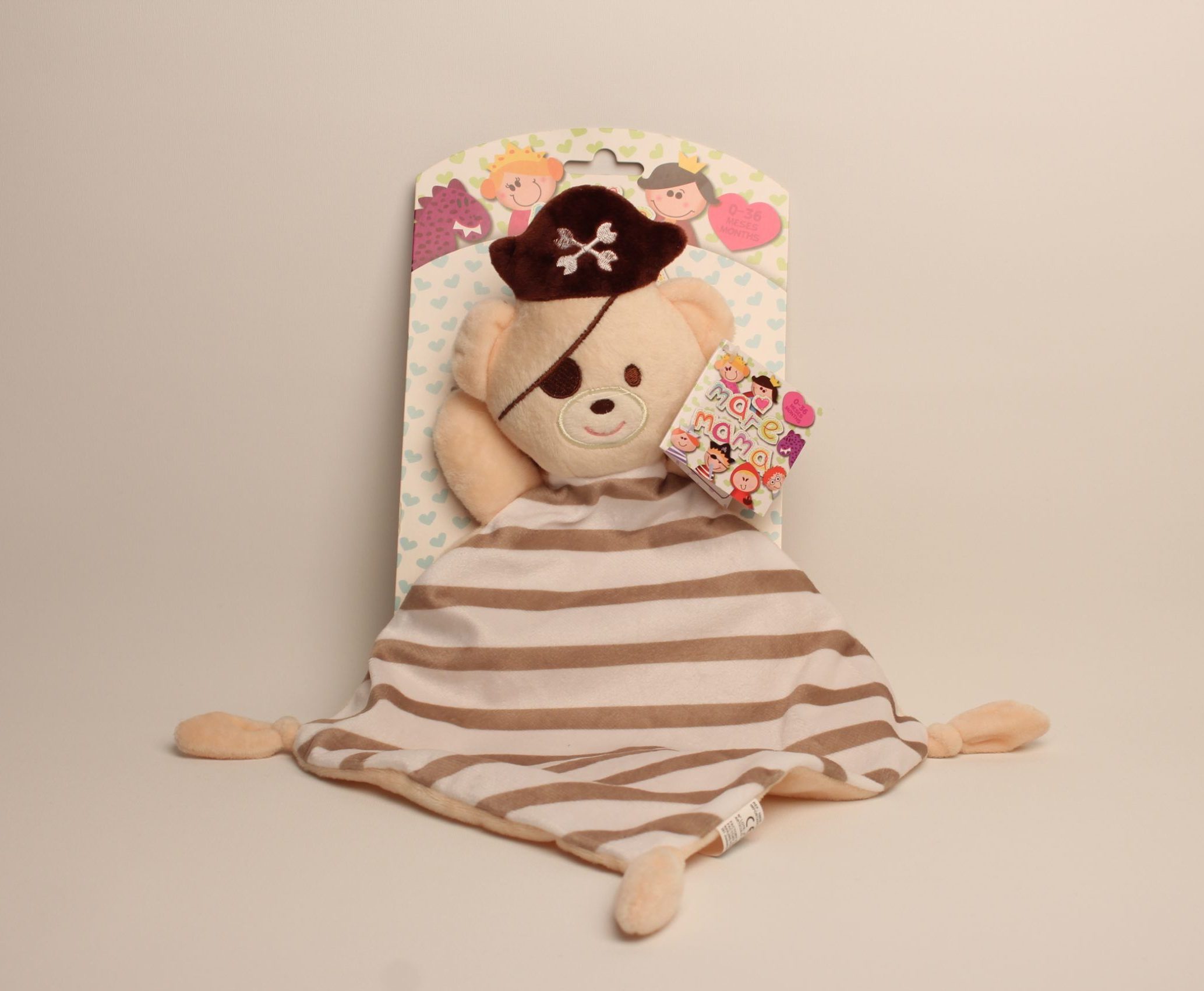 doudou pirata beige