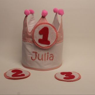 corona cumpleaños personalizada