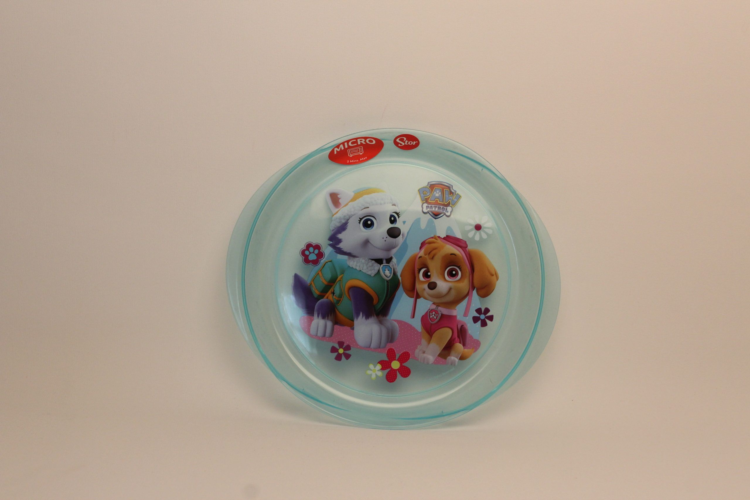 vajilla infantil patrulla canina plato