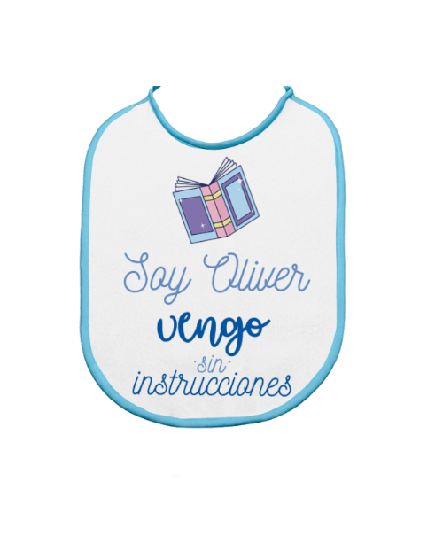 babero vengo sin instrucciones