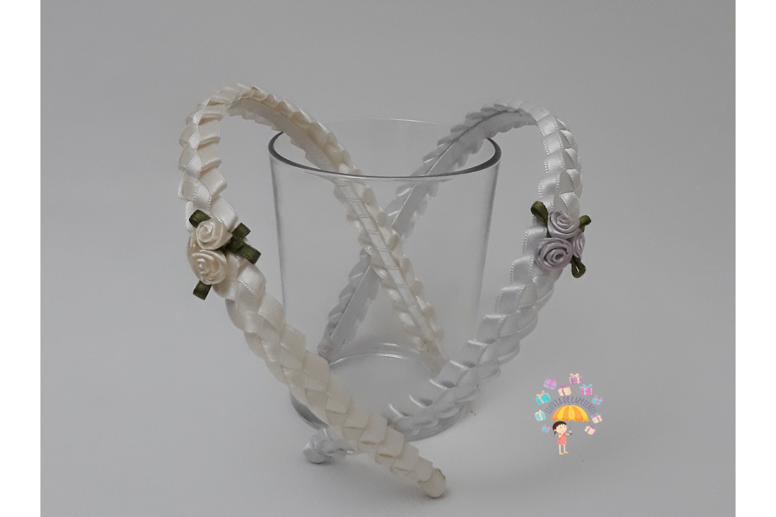 diademas comunion arras fiesta blanca