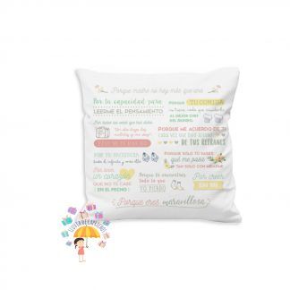 cojín personalizado madre solo una