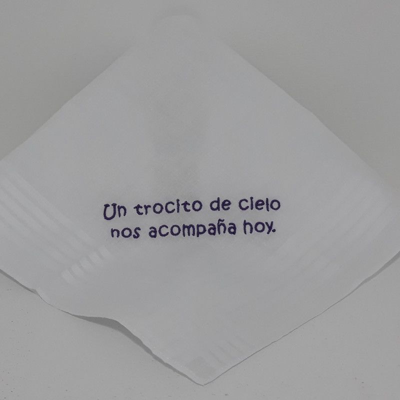 pañuelo personalizado frase corta 3