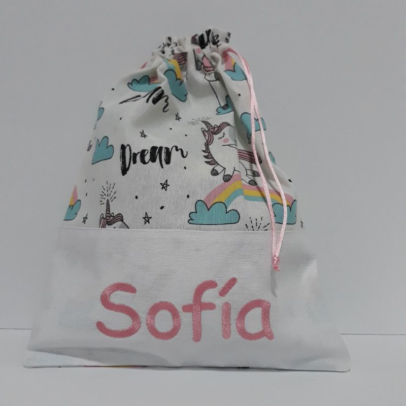 bolsa personalizada infantil