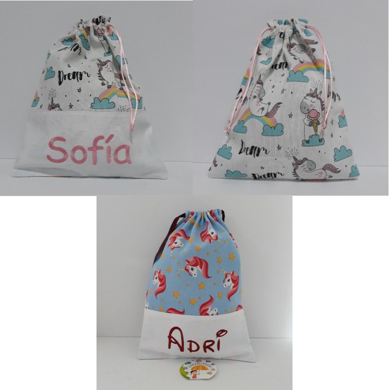 bolsa personalizada colegio