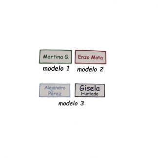 etiquetas bordadas personalizadas babos