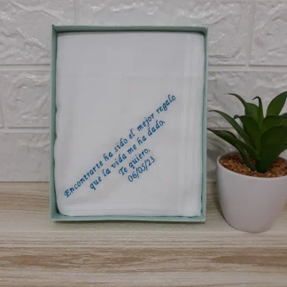 pañuelo bordado frase mediana