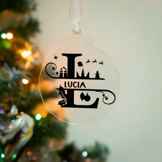 bola navidad plana inicial